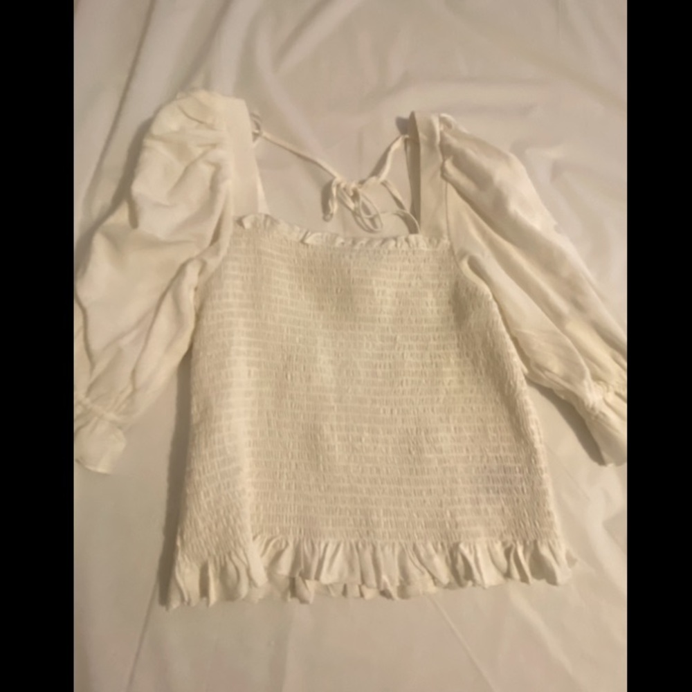 H&M White Blouse